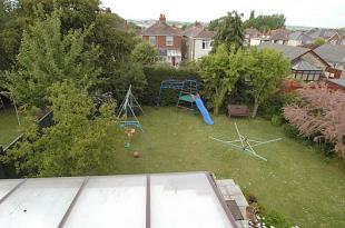 Rear garden f above