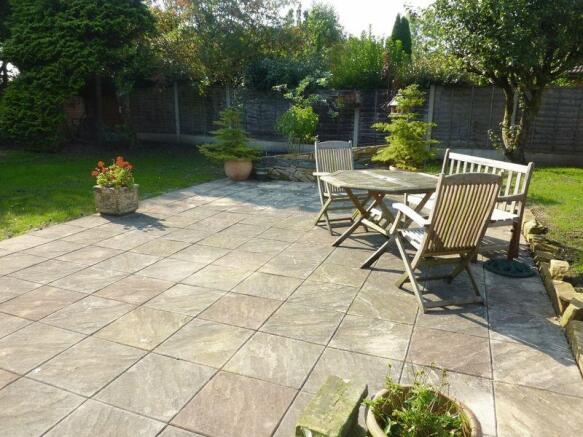 Rear Patio