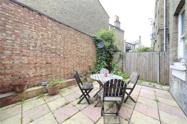 property in Elmhurst Mansions,
Edgeley Road, SW4