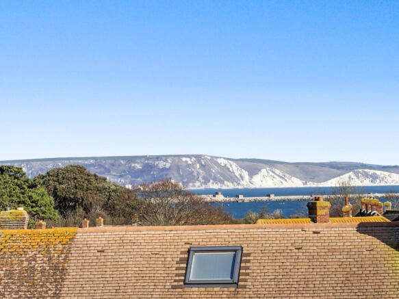Distant harbour views from Bed 1