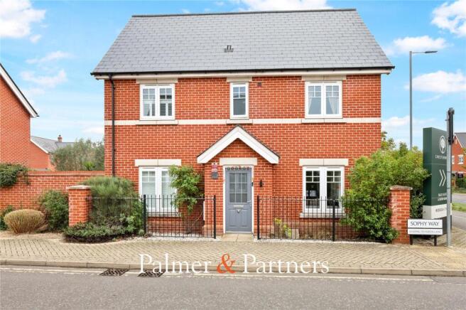 3-bed terraced on Sophy Way, Mile End, Colchester, Essex, CO4, £350,000