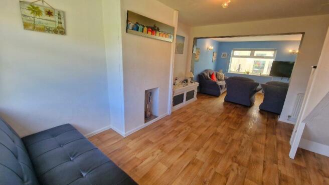 Family Room to Sitting Room