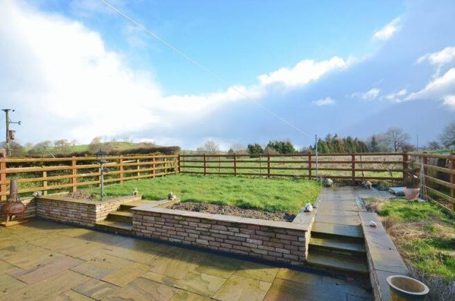Rear garden
