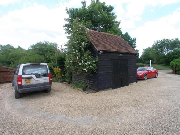 Parking and outbuildings