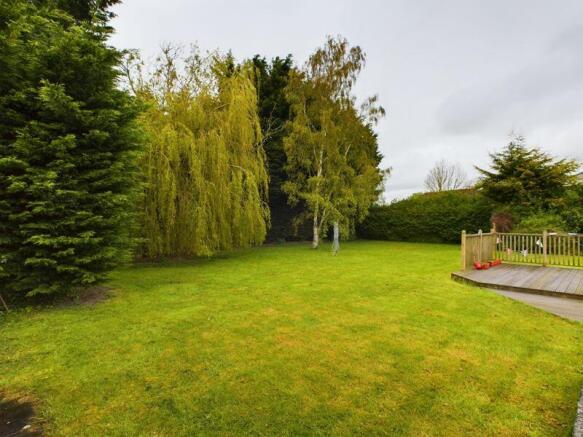 Rear garden