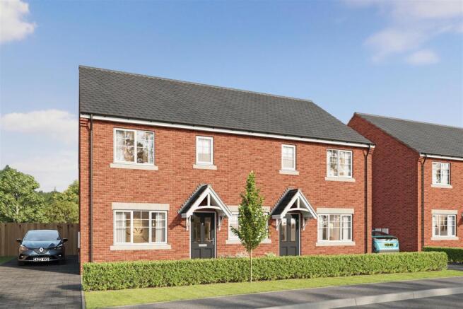 3-bed semi-detached on The Hardwick, Shuttlewood Road, Bolsover, £265,000
