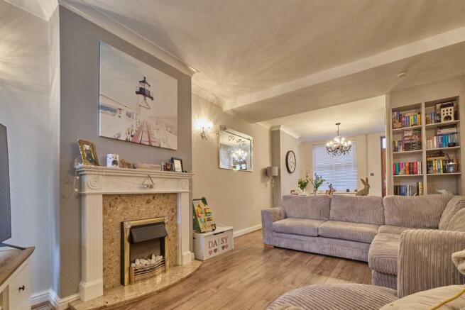 THROUGH LOUNGE DINING ROOM