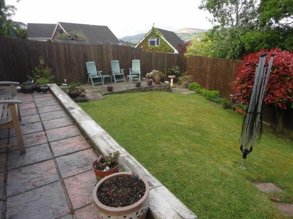Rear garden