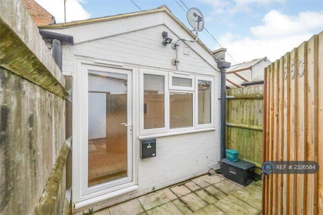 Entrance Through Private Patio