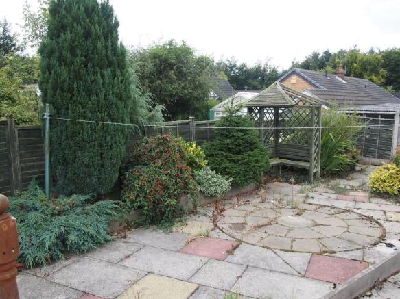 Rear yard/patio