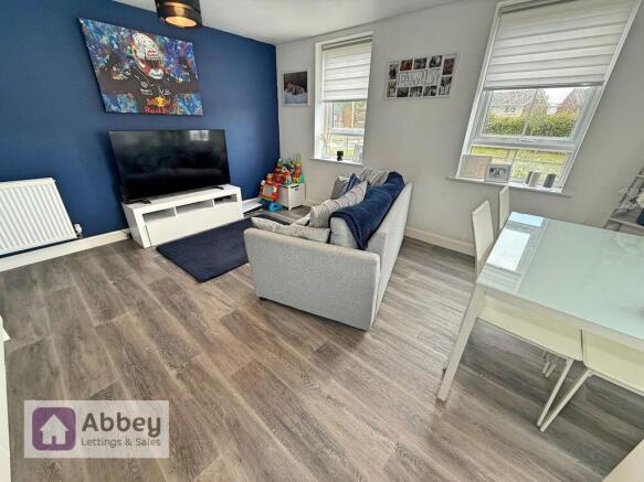 Open plan kitchen living area