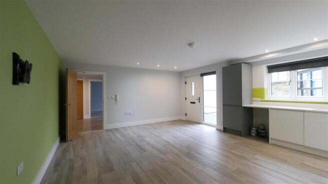 Open plan kitchen