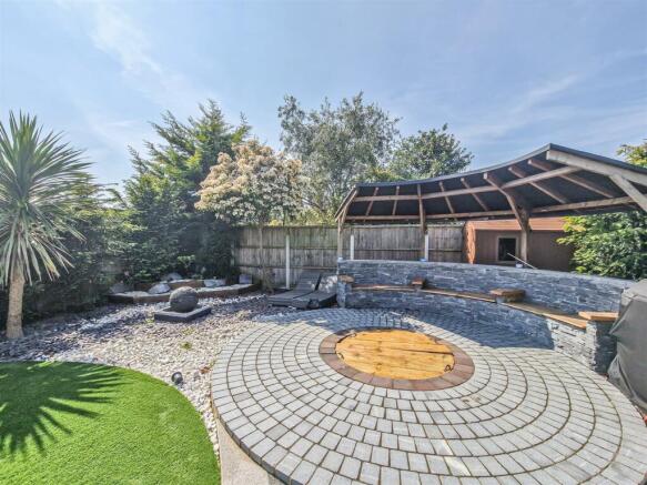 rear patio-firepit