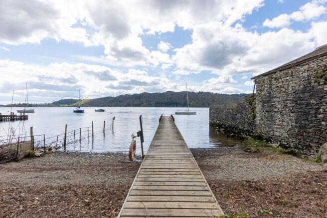 Private jetty for resident's use