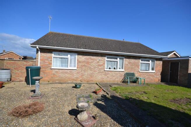 rear of bungalow