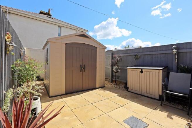 Enclosed rear garden