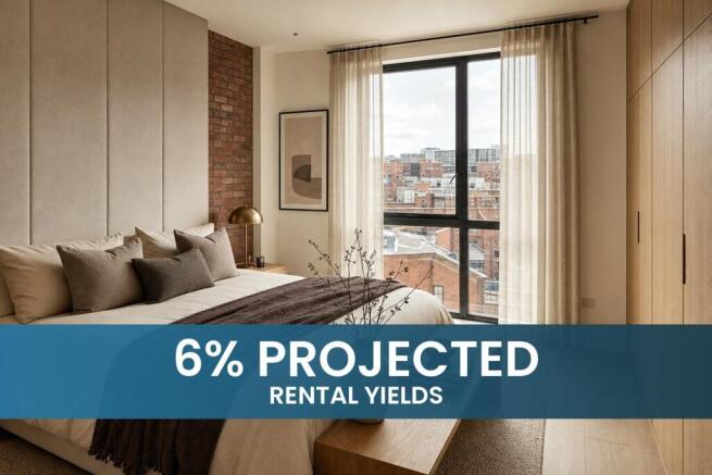 1-bed flat on 6% Projected Rental Yields | BMV Manchester Investment, Manchester – Well-Presented Manhattan 1 Bed, £174,950