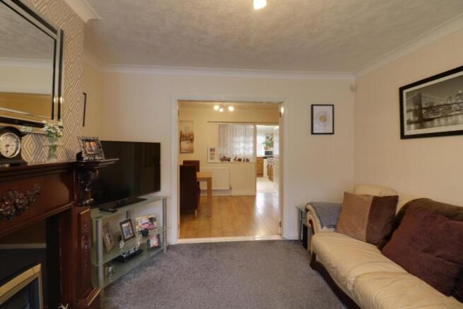 Lounge through to dining area