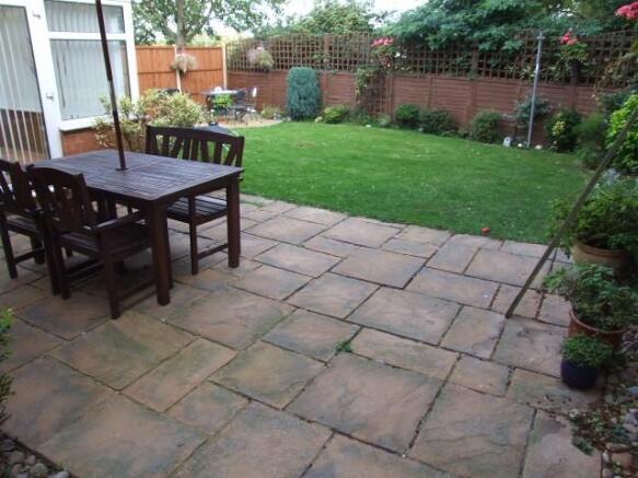 Rear garden