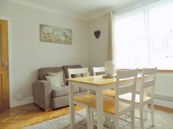 Another angle of dining room.
