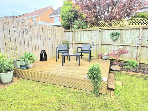 Rear garden