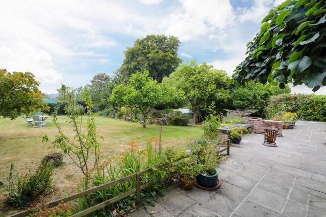 Rear garden