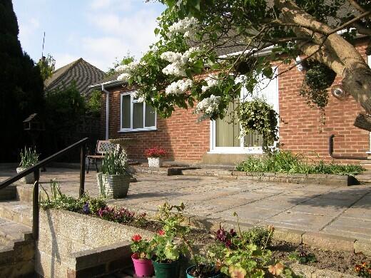 Rear Terrace Garden