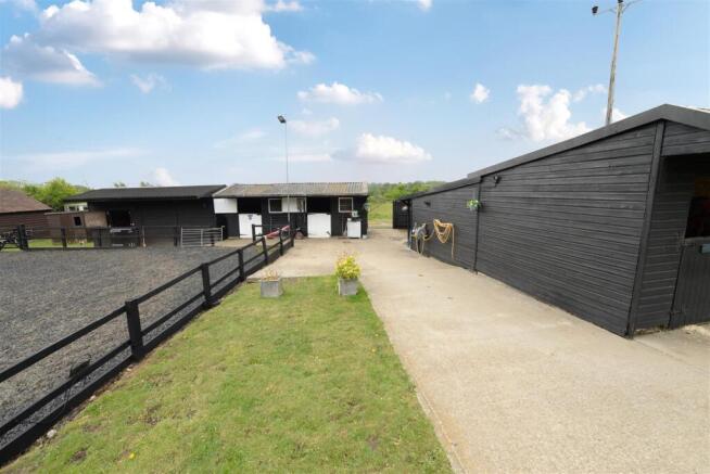 Stables and yard