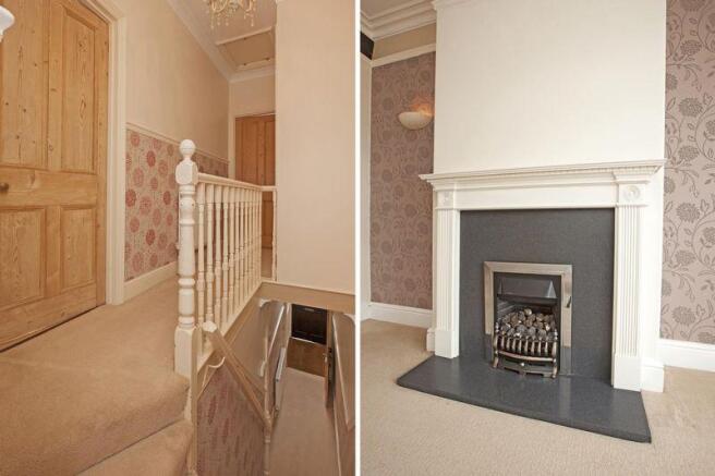 Landing/Fireplace