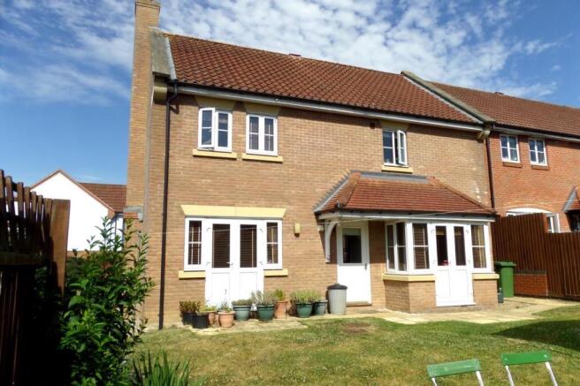 rear of property
