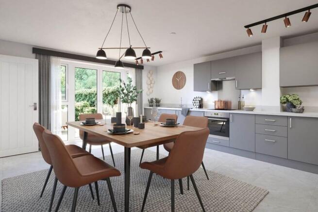 Spacious kitchen perfect for entertaining