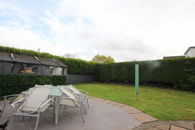 Rear garden