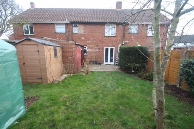 Rear garden