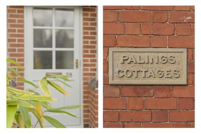 External Front Door and Palings Cottages Plaque.jp