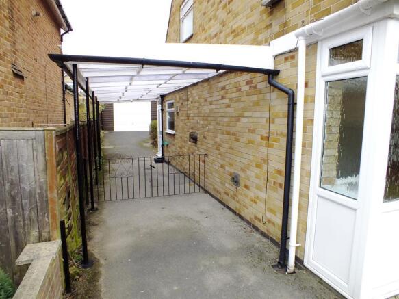 Car Port and Driveway