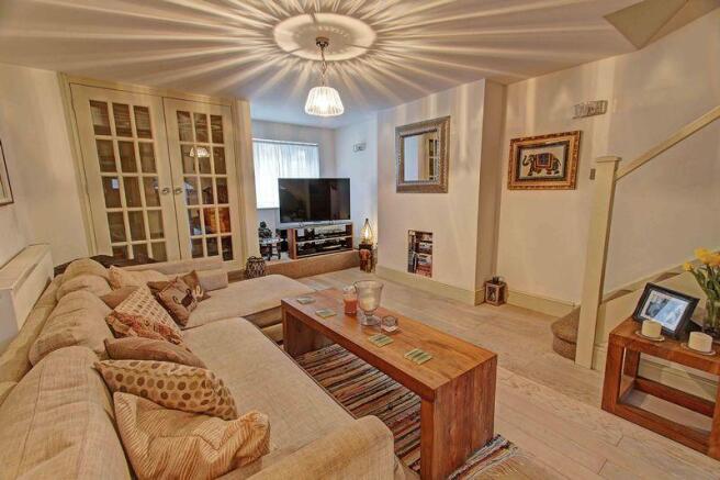 Cosy reception...