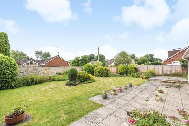 South facing garden