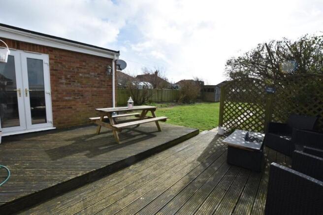 Rear garden
