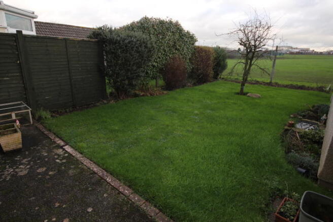 Rear garden