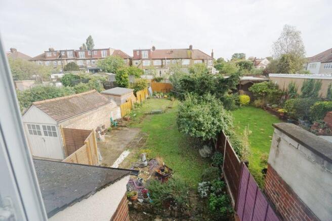 VIEW OF REAR GARDEN