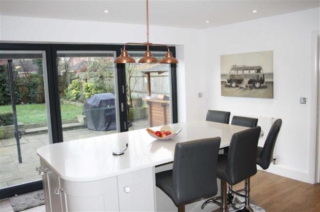Superb Dining/Living kitchen