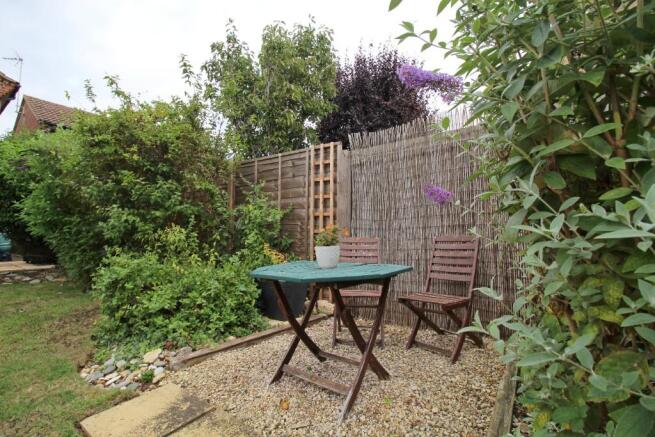 garden seating area