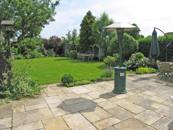 Rear garden