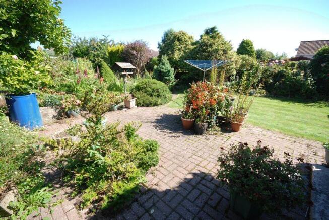 Rear garden
