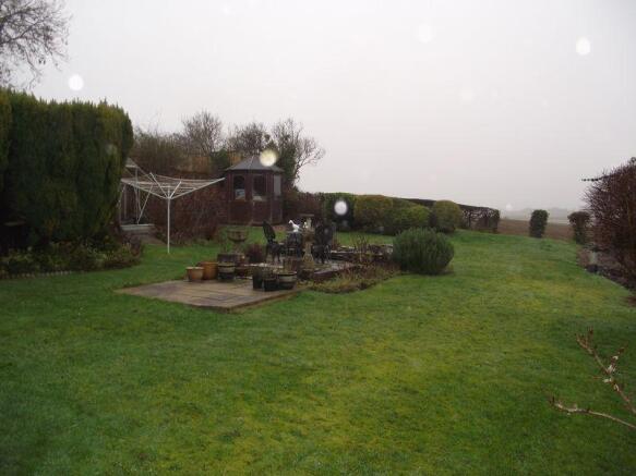 Rear garden