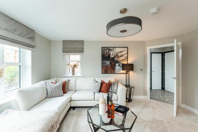 Allowing plenty of light to brighten the room