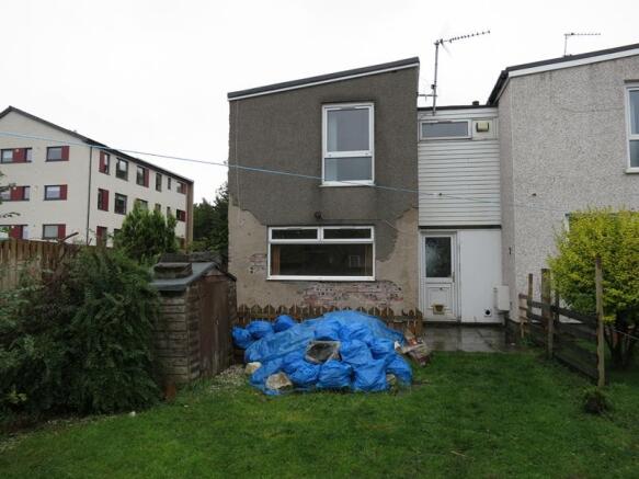 Rear of Property
