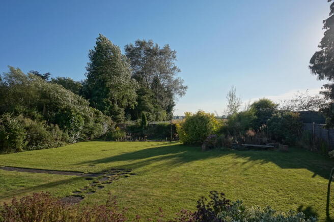 Rear garden