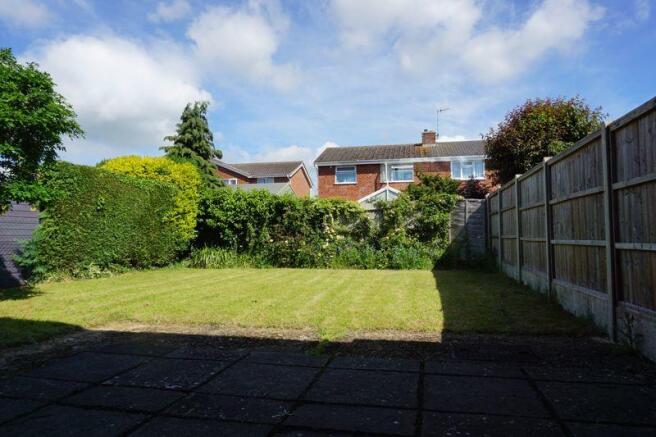 Rear garden