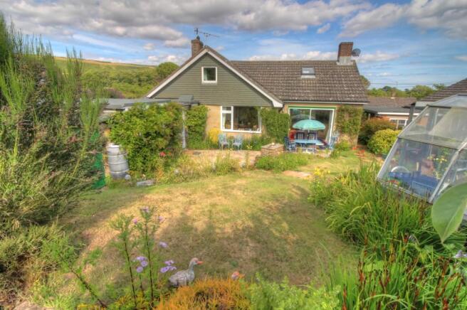Rear of property and garden